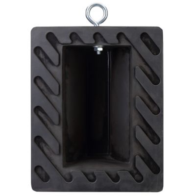 Image showing  10 x 8 x 6in. Rubber Wheel Chock