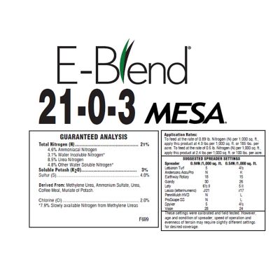 Image showing  All Purpose Lawn Fertilizer 21-0-3 with MESA 40 lb.
