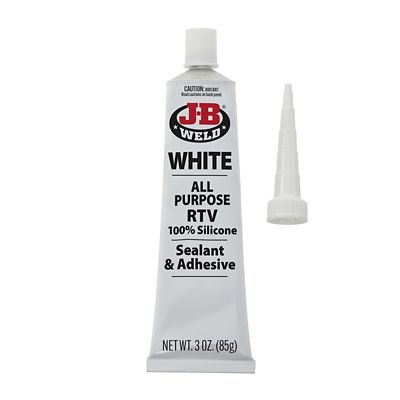 Image showing  White Silicone Sealant & Adhesive