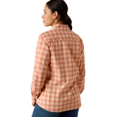 Image showing 1 th Ariat Women's Rebar Made Tough DuraStretch Long Sleeve Work Shirt