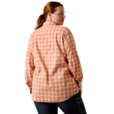 Image showing 5 th Ariat Women's Rebar Made Tough DuraStretch Long Sleeve Work Shirt