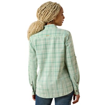 Image showing  Women's Rebar Made Tough DuraStretch Long Sleeve Work Shirt