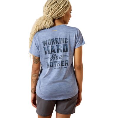 Ariat Women's Rebar Evolution Mother V-Neck Short Sleeve T-Shirt