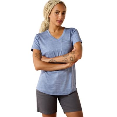 Image showing  Women's Rebar Evolution Mother V-Neck Short Sleeve T-Shirt