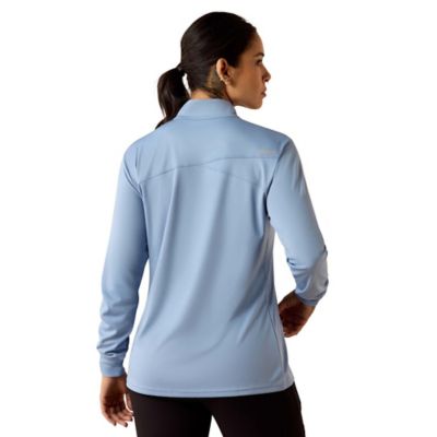 Image showing  Women's Rebar Sunblocker 1/2 Zip Long Sleeve T-Shirt
