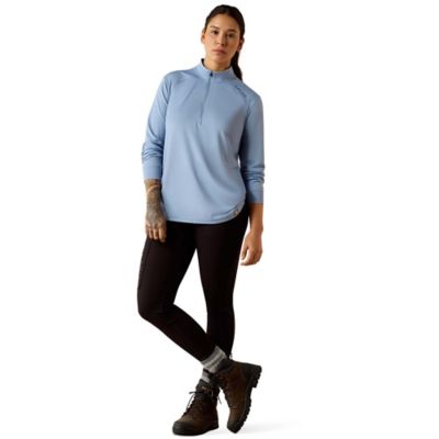 Image showing  Women's Rebar Sunblocker 1/2 Zip Long Sleeve T-Shirt