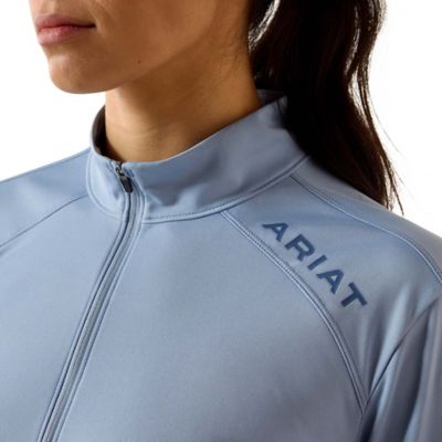 Image showing  Women's Rebar Sunblocker 1/2 Zip Long Sleeve T-Shirt