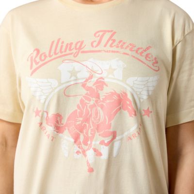 Image showing  Women's Rolling Thunder Short Sleeve Graphic T-Shirt