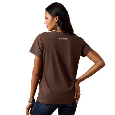 Image showing  Women's Cowgirl Short Sleeve Graphic T-Shirt