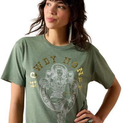 Image showing  Women's Howdy Honey Short Sleeve Graphic T-Shirt
