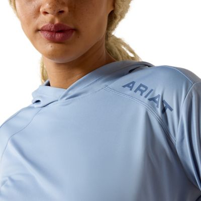 Image showing  Women's Rebar Sunblocker Hooded Long Sleeve T-Shirts