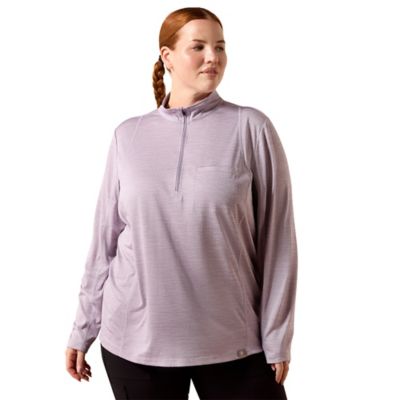 Image showing  Women's Rebar Evolution 1/2 Zip Long Sleeve Tops