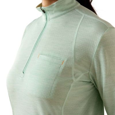 Image showing  Women's Rebar Evolution 1/2 Zip Long Sleeve Tops