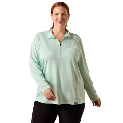 Image showing  Women's Rebar Evolution 1/2 Zip Long Sleeve Tops