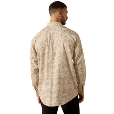 Image showing  Men's Trevon Classic Fit Snap Long Sleeve Shirt