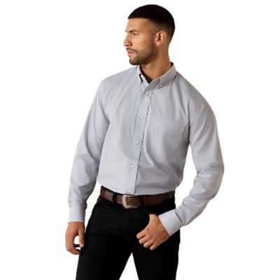 Ariat Men's Wrinkle Free Leandro Classic Fit Long Sleeve Shirt