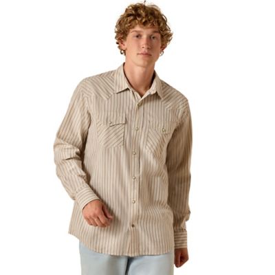 Image showing 0 th Ariat Men's Retro Hesper Fitted Snap Long Sleeve Shirt