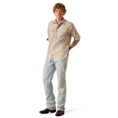 Image showing 3 th Ariat Men's Retro Hesper Fitted Snap Long Sleeve Shirt