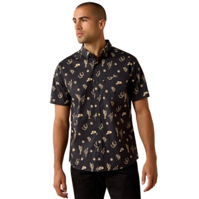 Ariat Men's Mathais Modern Fit Short Sleeve Shirt