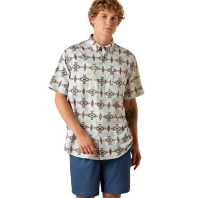 Ariat Men's Printed VentTEK Classic Fit Short Sleeve Shirt