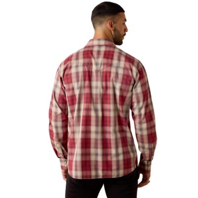 Image showing 1 th Ariat Men's Retro Hawthorne Fitted Snap Long Sleeve Shirt