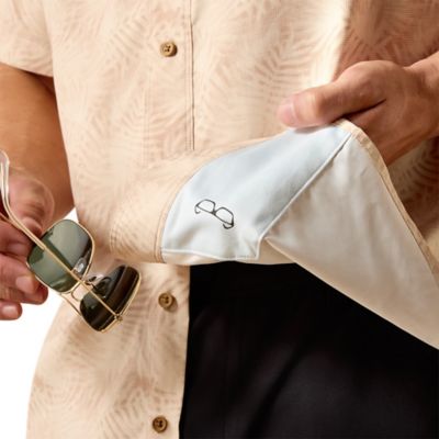 Image showing  Men's Printed VentTEK Outbound Classic Fit Short Sleeve Shirt