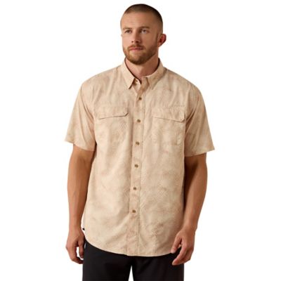 Image showing  Men's Printed VentTEK Outbound Classic Fit Short Sleeve Shirt