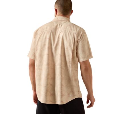 Image showing  Men's Printed VentTEK Outbound Classic Fit Short Sleeve Shirt