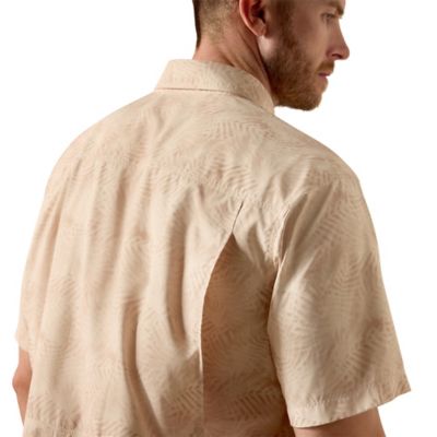 Image showing  Men's Printed VentTEK Outbound Classic Fit Short Sleeve Shirt