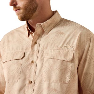 Image showing  Men's Printed VentTEK Outbound Classic Fit Short Sleeve Shirt