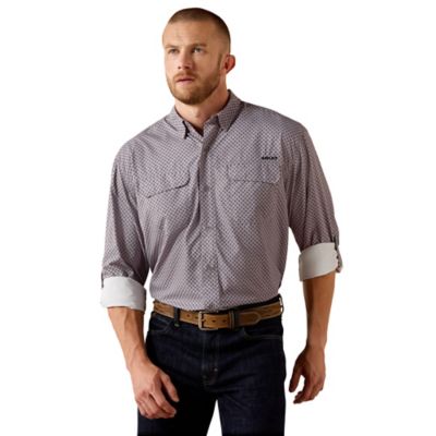 Ariat Men's Printed VentTEK Outbound Classic Fit Long Sleeve Shirt