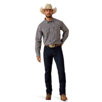 Image showing  Men's Pro Series Theron Classic Fit Snap Long Sleeve Shirt
