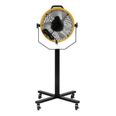 Image showing  16 in. 2 in 1 Floor/Pedestal Turbo Fan