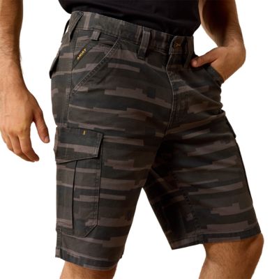 Ariat Men's Rebar DuraStretch Made Tough Cargo 11 in. Short
