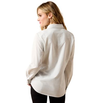 Image showing  Women's Stella Western Snap Long Sleeve Shirt