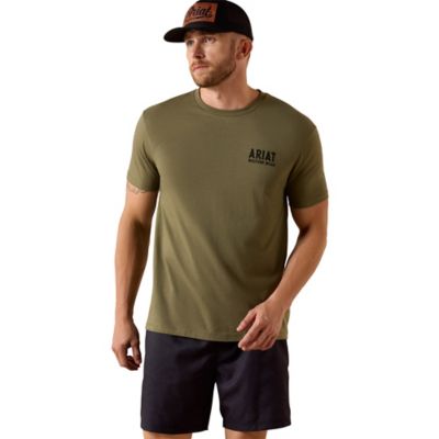 Ariat Men's Outline Shop Short Sleeve Graphic T-Shirt