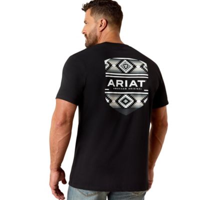 Image showing  Men's Canyon Aztec Shield Short Sleeve Graphic T-Shirt
