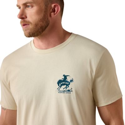 Image showing 2 th Ariat Men's Split Freedom Painted Short Sleeve Graphic T-Shirt