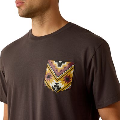 Image showing  Men's Southwest Longest Horn Short Sleeve Graphic T-Shirt