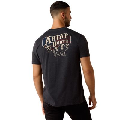 Ariat Men's American Bison Short Sleeve Graphic T-Shirt
