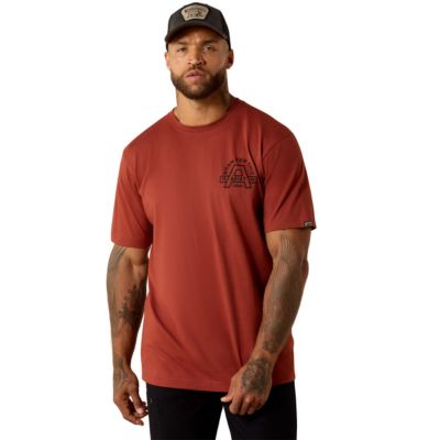 Ariat Men's Rebar Cotton Strong Hardhead Short Sleeve T-Shirt