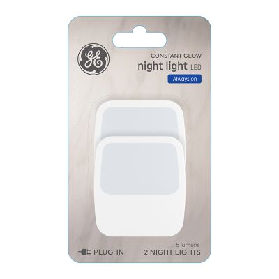Image showing  Night Light LED Candlelight Plug-in Fixture, 2 pk.