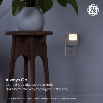 Image showing  Night Light LED Candlelight Plug-in Fixture, 2 pk.