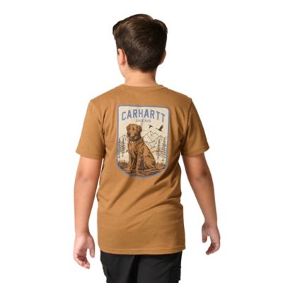 Carhartt Boys' Short Sleeve Dog GraphicTee
