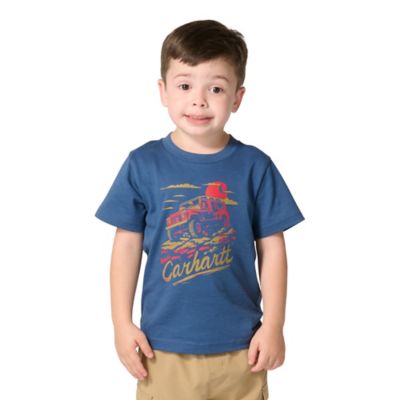 Carhartt Toddler Boy Short Sleeve Vehicle Tee