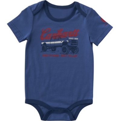 Carhartt Infant Boy Short Sleeve Truck Bodysuit