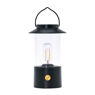 Image showing  Lantern with Dimmable Warm White Filament LED
