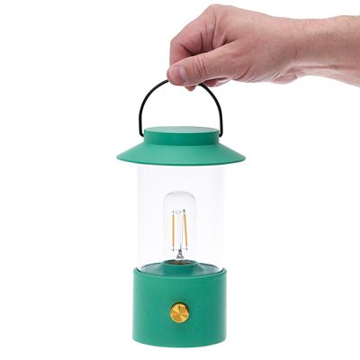 Image showing  Lantern with Dimmable Warm White Filament LED