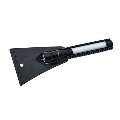 Image showing  Icy Light Ice Scraper with Removable Utility Flashlight