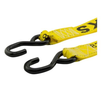 Image showing  Vinyl-Coated Hook Ratchet Strap for Surface Protection, Bulk